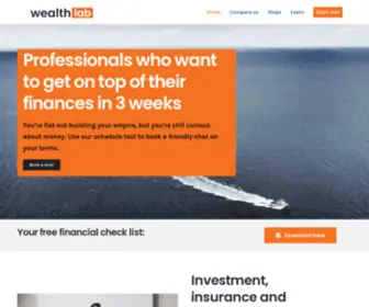 Wealthlab.com.au(Financial Planner in Melbourne) Screenshot