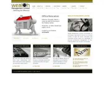 Wealthmanagementlimited.com(Wealth Management Limited) Screenshot