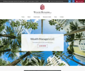 Wealthmanagersllc.com(Wealth Managers) Screenshot