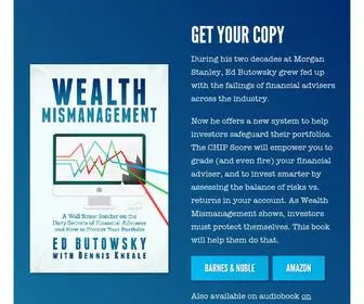 Wealthmismanagement.com(Wealth Mismanagement) Screenshot