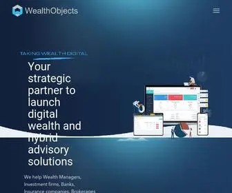 Wealthobjects.com(Digital Wealth & Investment Management Software) Screenshot