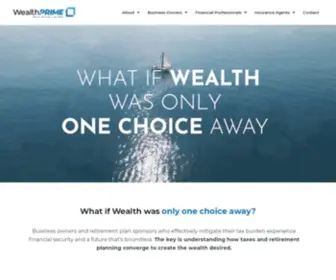 Wealthprime.com(Priming your way to wealth) Screenshot