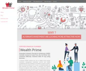 Wealthprime.in(Investment Advisory & Wealth Management) Screenshot