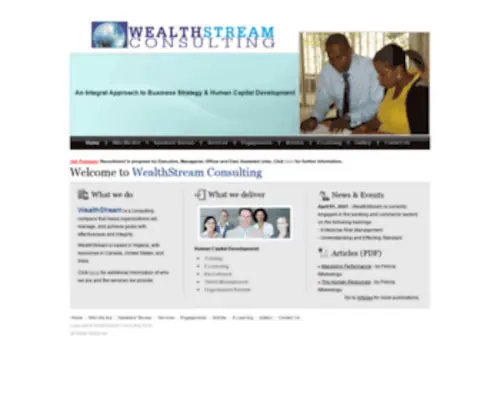 Wealthstreampeople.com(WealthStream Consulting) Screenshot