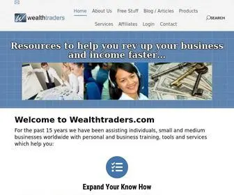 Wealthtraders.com(Training Resources and Tools) Screenshot