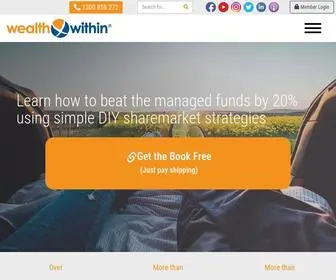 Wealthwithin.com.au(Share Trading Courses) Screenshot