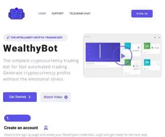Wealthybot.io(Wealthybot) Screenshot