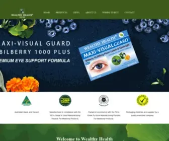 Wealthyhealth.com.au(Wealthy Health) Screenshot