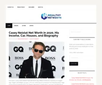 Wealthynetworth.com(Wealthy net worth ~ A higher Financial Information Altitude. WealthyNetWorth) Screenshot