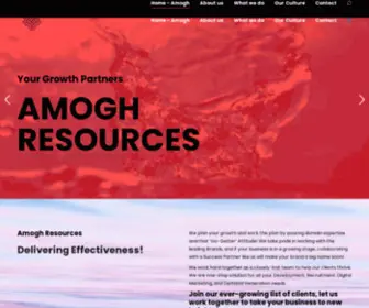 Weamogh.com(Delivering Effectiveness) Screenshot