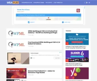 Weaplay.com(WordPress Theme) Screenshot