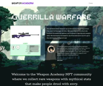 Weaponacademy.com(Weapon Academy) Screenshot