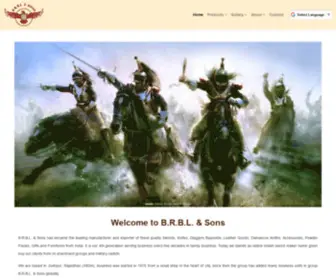 Weaponedgeindia.com(B.R.B.L) Screenshot