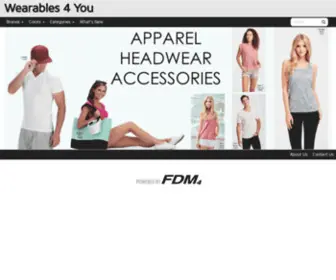 Wearables4You.com(McCreary Tees v16 B2B) Screenshot