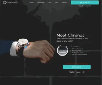 Wearchronos.com(Chronos Wearables) Screenshot