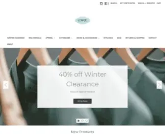 Wearcovet.com(Covet Boutique) Screenshot