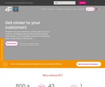 Weare4C.com(Salesforce Consultants & Developers (Platinum Partner)) Screenshot