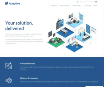 Weareadaptive.com(Adaptive Financial Consulting) Screenshot