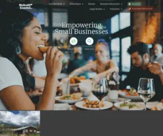 Weareallessential.ca(Empowering small businesses) Screenshot
