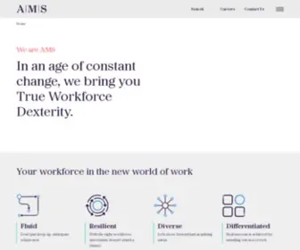 Weareams.com(AMS) Screenshot