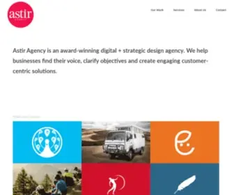 Weareastir.com(Astir Agency) Screenshot