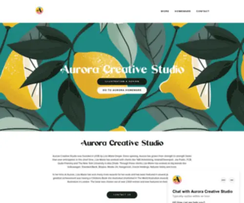 Weareaurora.com(Aurora Creative Studio) Screenshot