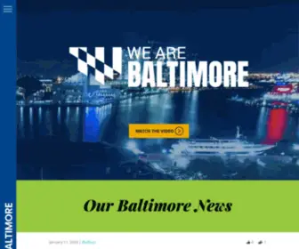 Wearebaltimore.com(We're more than alright) Screenshot