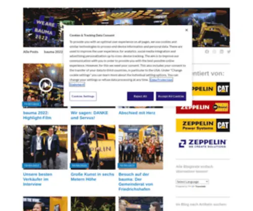 Wearebauma.com(#wearebauma) Screenshot