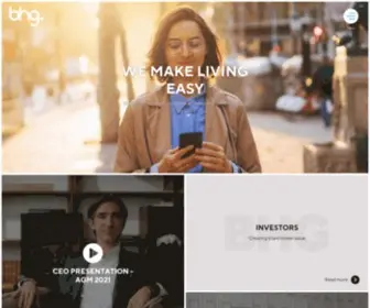 Wearebhg.com(BHG is the number 1 consumer e) Screenshot