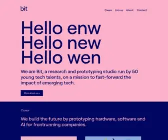 Wearebit.com(We are Bit) Screenshot