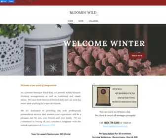 Wearebloominwild.com(BLOOMIN' WILD) Screenshot