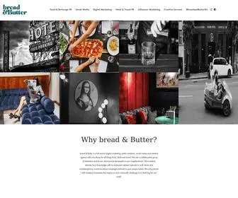 Wearebreadandbutter.com(Bread & Butter) Screenshot