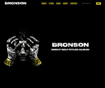 Wearebronson.com(BRONSON) Screenshot