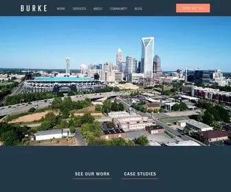 Weareburke.com(BURKE) Screenshot