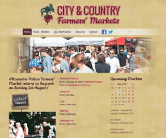 WeareccFM.com(City & Country Farmers) Screenshot