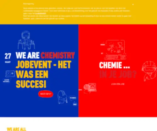 Wearechemistry.be(We Are Chemistry) Screenshot
