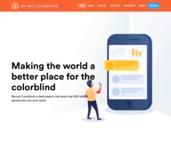 Wearecolorblind.com(We are Colorblind) Screenshot