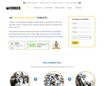 Weareconker.com(UK Rugged Smartphones) Screenshot