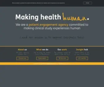 Wearecouch.com(Global Patient Engagement Agency) Screenshot