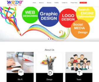 Wearedesignteam.com(Best Cheap logo design India) Screenshot