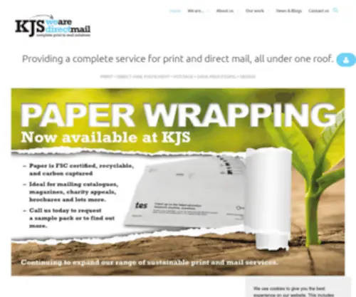 Wearedirectmail.com(Printing Company) Screenshot