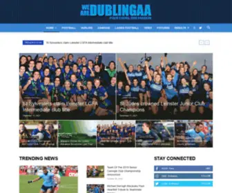 Wearedublin.com(We Are Dublin GAA) Screenshot