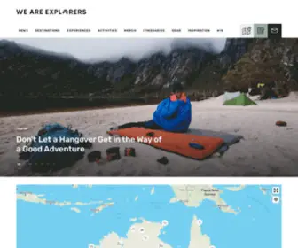 Weareexplorers.co(We Are Explorers) Screenshot