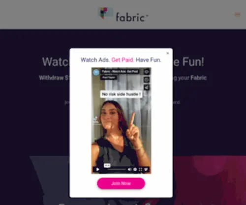 Wearefabric.io(Get paid) Screenshot