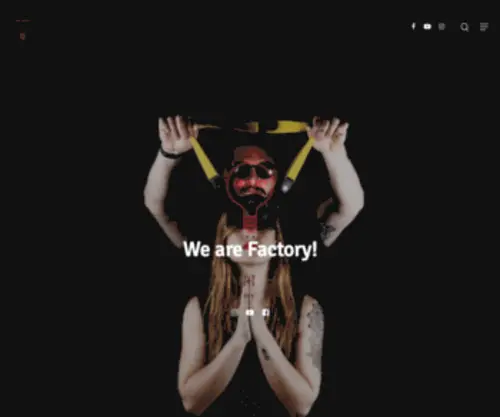 Wearefactory.it(Factory Official website) Screenshot