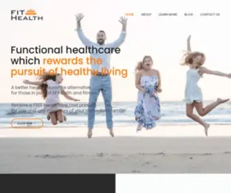 Wearefithealth.com(Functional healthcare which rewards the pursuit of healthy living) Screenshot