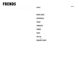 Wearefrends.com(FRENDS HEADPHONES) Screenshot