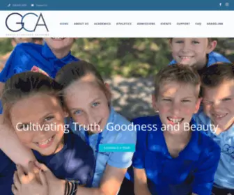 Wearegca.com(Grace Classical Academy) Screenshot