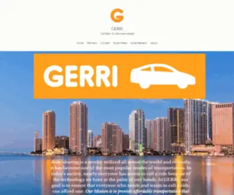 Wearegerri.com(GERRI) Screenshot