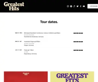 Wearegreatesthits.com(Greatest Hits) Screenshot